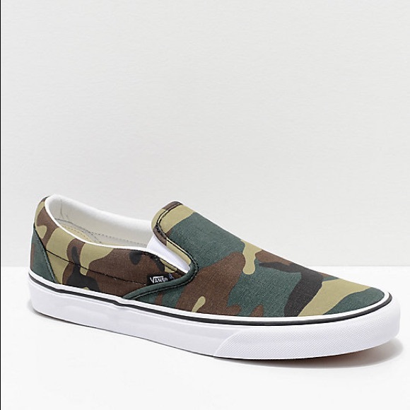 Vans Other - Vans Woodland Camo Slip On